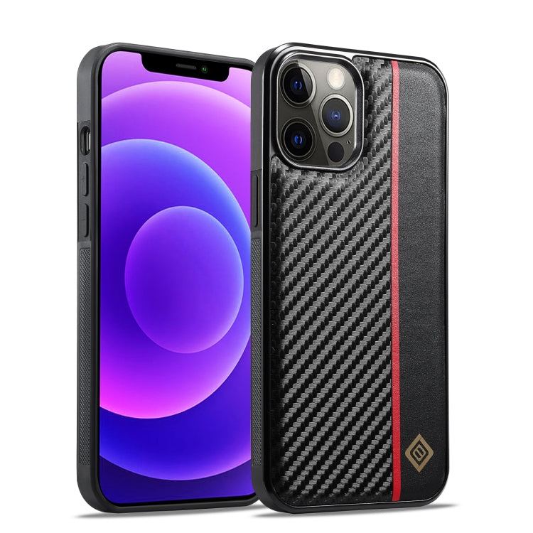LC.IMEEKE 3 in 1 Carbon Fiber Texture Shockproof Phone Case, For iPhone 16 Pro Max, For iPhone 16 Pro, For iPhone 16 Plus, For iPhone 16, For iPhone 14 Plus, For iPhone 14, For iPhone 14 Pro, For iPhone 7 / 8 / SE 2020 2022, For iPhone 13 Pro...