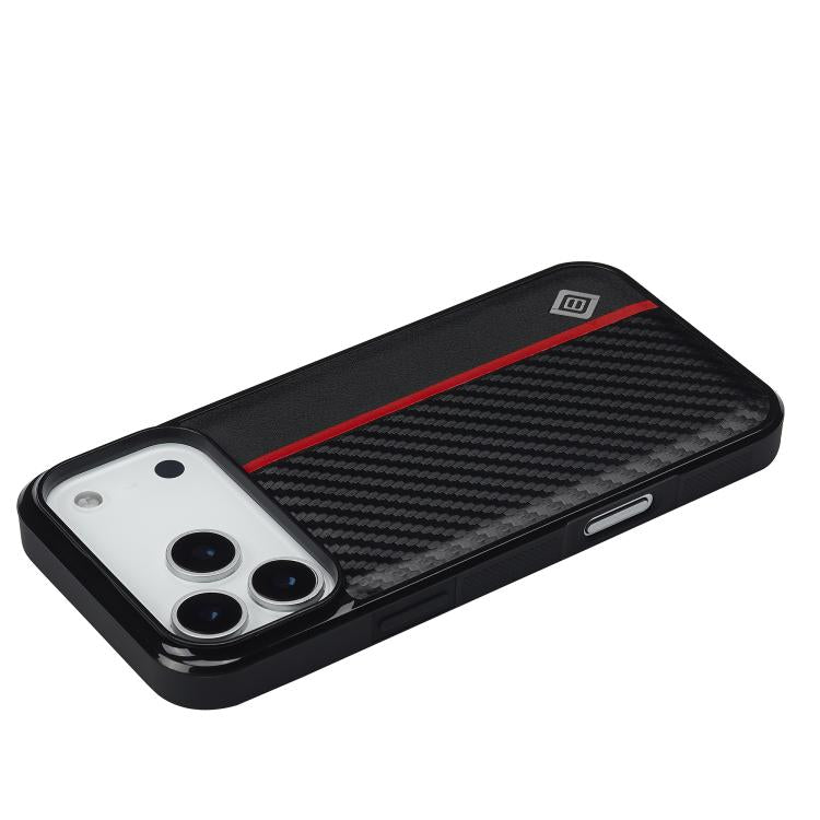 LC.IMEEKE 3 in 1 Carbon Fiber Texture Shockproof Phone Case, For iPhone 16 Pro Max, For iPhone 16 Pro, For iPhone 16 Plus, For iPhone 16, For iPhone 14 Plus, For iPhone 14, For iPhone 14 Pro, For iPhone 7 / 8 / SE 2020 2022, For iPhone 13 Pro...
