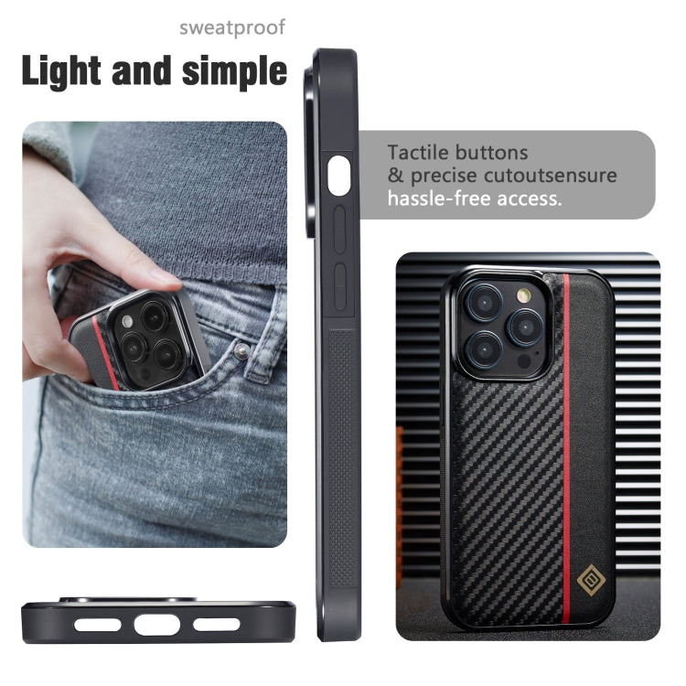 LC.IMEEKE 3 in 1 Carbon Fiber Texture Shockproof Phone Case, For iPhone 16 Pro Max, For iPhone 16 Pro, For iPhone 16 Plus, For iPhone 16, For iPhone 14 Plus, For iPhone 14, For iPhone 14 Pro, For iPhone 7 / 8 / SE 2020 2022, For iPhone 13 Pro...