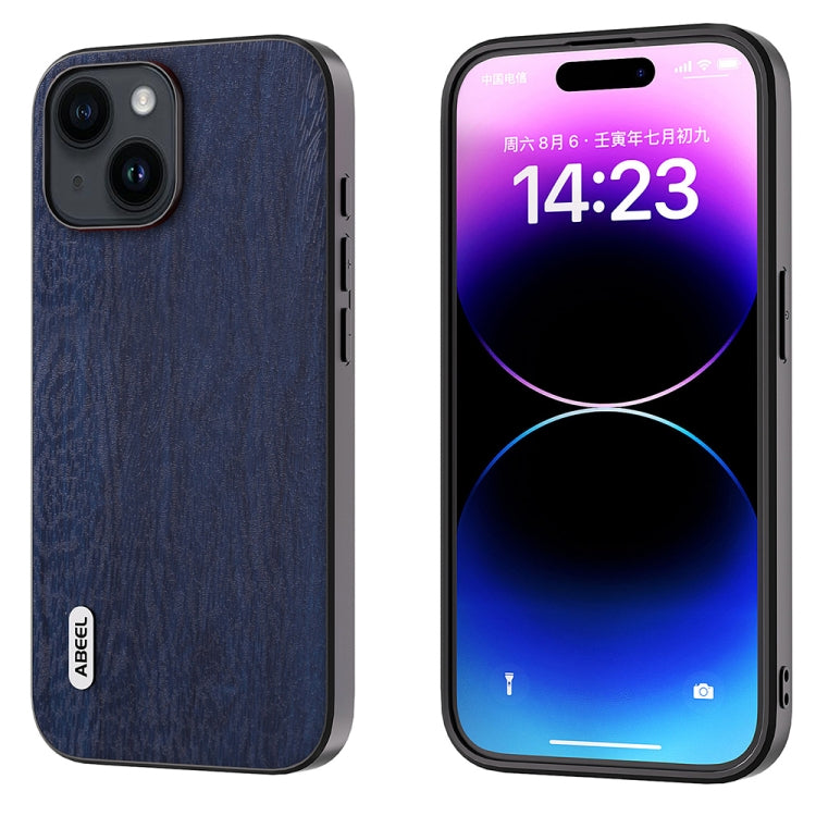 ABEEL Wood Texture PU Phone Case, For iPhone 15 Plus, For iPhone 15 Pro Max, For iPhone 15 Pro, For iPhone 15