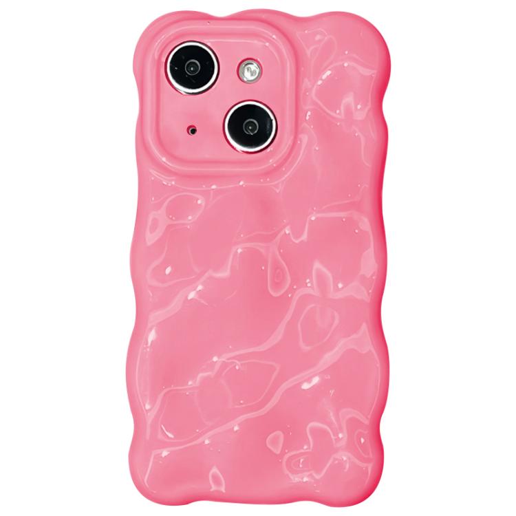 Wave Bubbles TPU Phone Case, For iPhone 15
