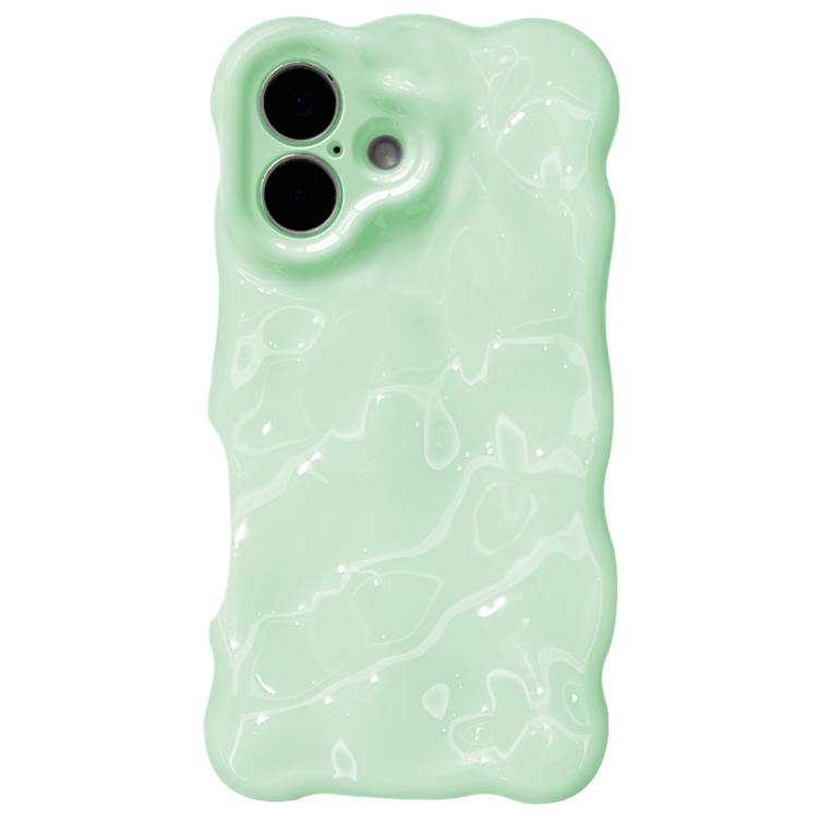 Wave Bubbles TPU Phone Case, For iPhone 16 Plus