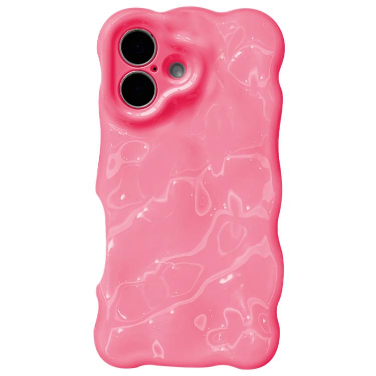 Wave Bubbles TPU Phone Case, For iPhone 16