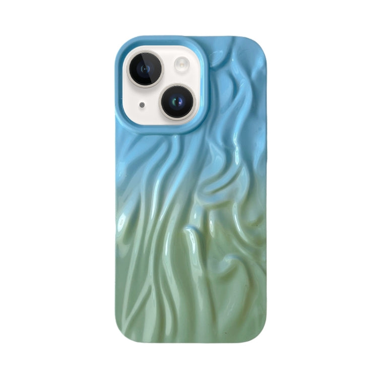 Wrinkle Gradient Oily Feel TPU Phone Case, For iPhone 13 Pro Max, For iPhone 13 Pro, For iPhone 13, For iPhone 12, For iPhone 12 Pro Max