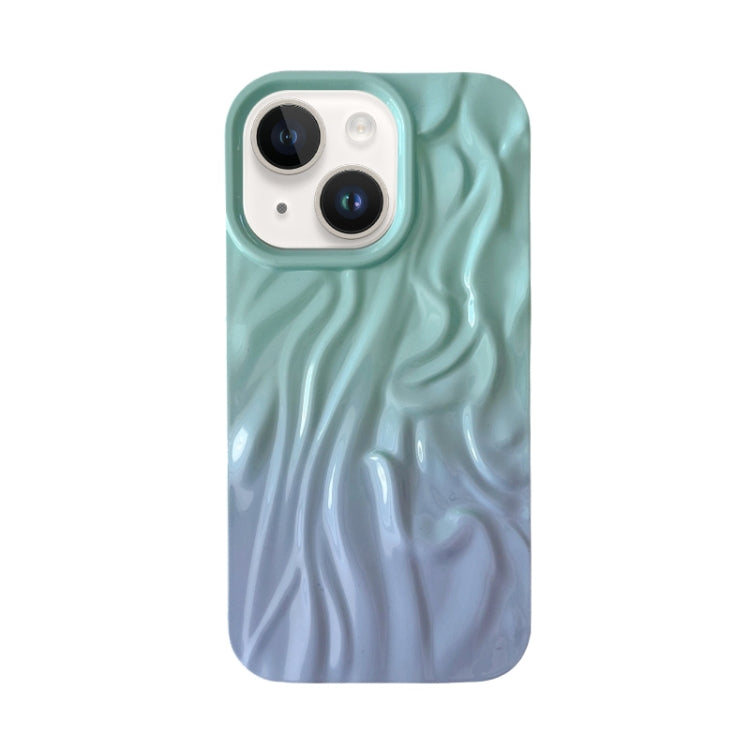 Wrinkle Gradient Oily Feel TPU Phone Case, For iPhone 13 Pro Max, For iPhone 13 Pro, For iPhone 13, For iPhone 12, For iPhone 12 Pro Max