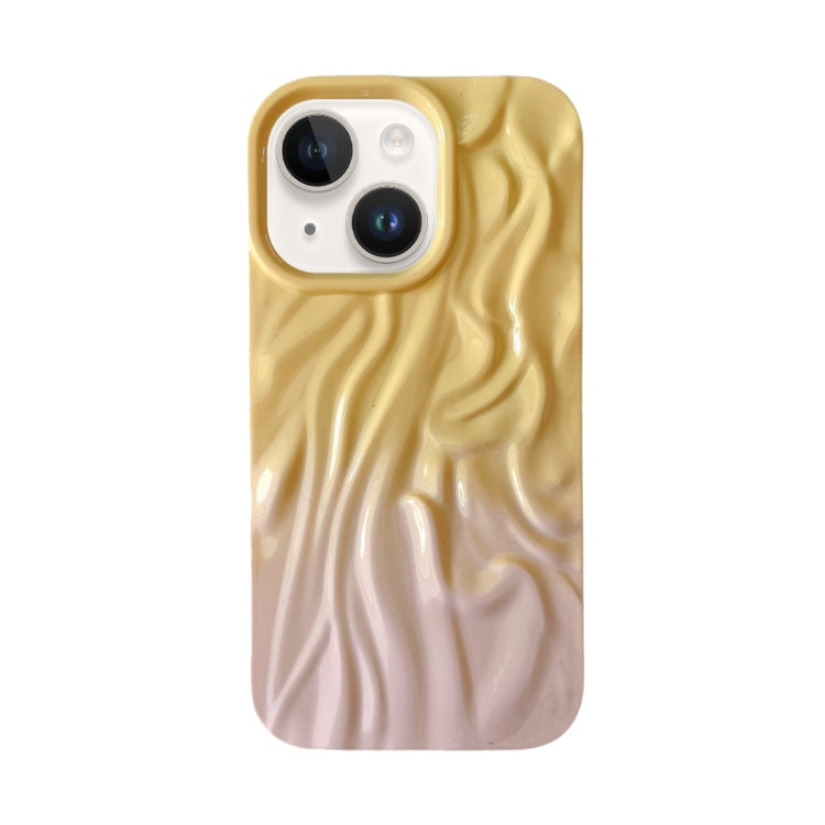 Wrinkle Gradient Oily Feel TPU Phone Case, For iPhone 13 Pro Max, For iPhone 13 Pro, For iPhone 13, For iPhone 12, For iPhone 12 Pro Max