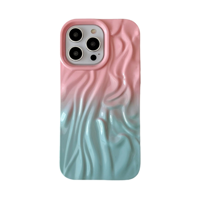 Wrinkle Gradient Oily Feel TPU Phone Case, For iPhone 13 Pro Max, For iPhone 13 Pro, For iPhone 13, For iPhone 12, For iPhone 12 Pro Max
