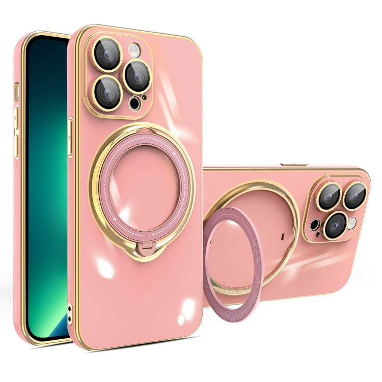 Multifunction Electroplating MagSafe Holder Phone Case, For iPhone SE 2022 / 2020 / 8 / 7, For iPhone 13 Pro Max, For iPhone 13 Pro, For iPhone 13