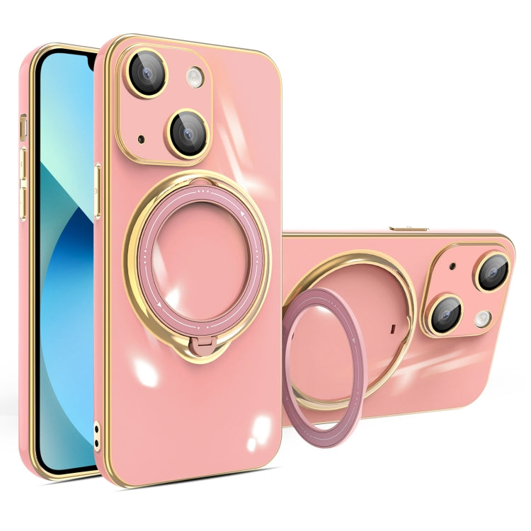 Multifunction Electroplating MagSafe Holder Phone Case, For iPhone SE 2022 / 2020 / 8 / 7, For iPhone 13 Pro Max, For iPhone 13 Pro, For iPhone 13