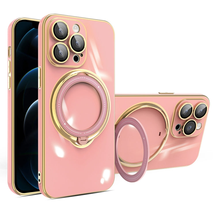 Multifunction Electroplating MagSafe Holder Phone Case, For iPhone 12, For iPhone 12 Pro Max, For iPhone 12 Pro, For iPhone 11 Pro Max