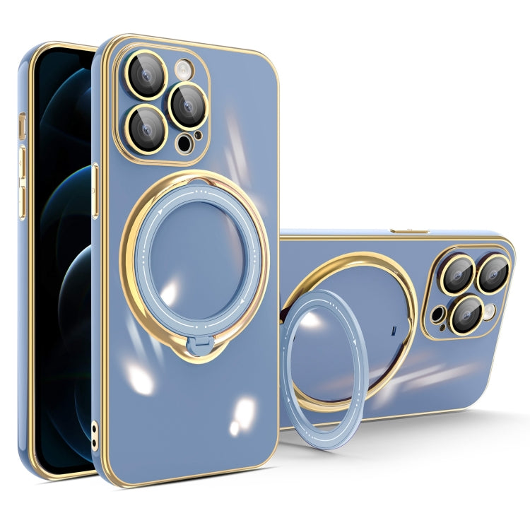 Multifunction Electroplating MagSafe Holder Phone Case, For iPhone 12, For iPhone 12 Pro Max, For iPhone 12 Pro, For iPhone 11 Pro Max