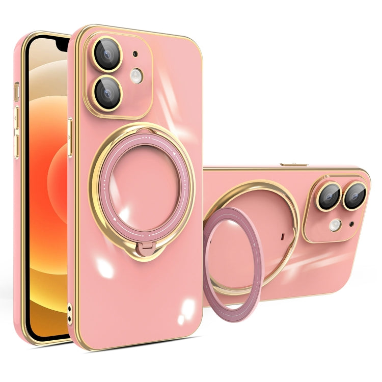 Multifunction Electroplating MagSafe Holder Phone Case, For iPhone 12, For iPhone 12 Pro Max, For iPhone 12 Pro, For iPhone 11 Pro Max