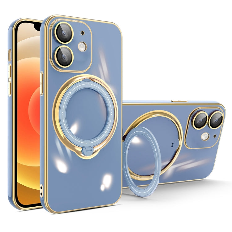 Multifunction Electroplating MagSafe Holder Phone Case, For iPhone 12, For iPhone 12 Pro Max, For iPhone 12 Pro, For iPhone 11 Pro Max