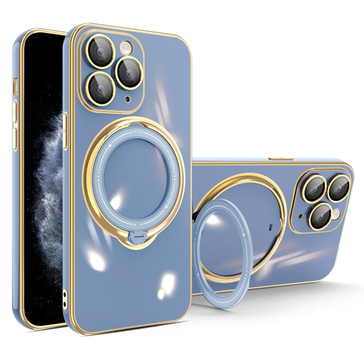 Multifunction Electroplating MagSafe Holder Phone Case, For iPhone 12, For iPhone 12 Pro Max, For iPhone 12 Pro, For iPhone 11 Pro Max