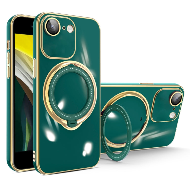 Multifunction Electroplating MagSafe Holder Phone Case, For iPhone SE 2022 / 2020 / 8 / 7, For iPhone 13 Pro Max, For iPhone 13 Pro, For iPhone 13