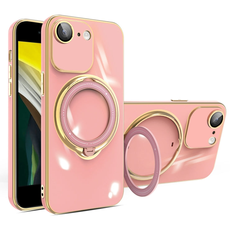 Multifunction Electroplating MagSafe Holder Phone Case, For iPhone SE 2022 / 2020 / 8 / 7, For iPhone 13 Pro Max, For iPhone 13 Pro, For iPhone 13