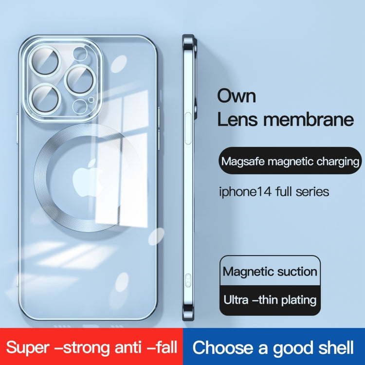 Lens Protector MagSafe Electroplated Phone Case, For iPhone 15
