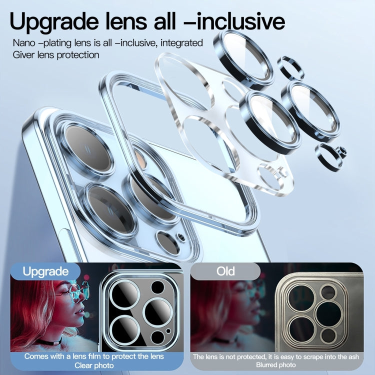 Lens Protector MagSafe Electroplated Phone Case, For iPhone 15