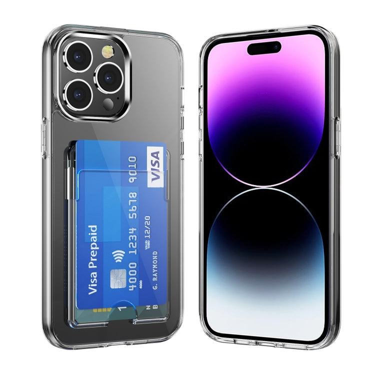 Crystal Clear Wallet Air Bag Phone Case, For iPhone 15 Pro Max, For iPhone 15 Pro, For iPhone 15 Plus, For iPhone 15, For iPhone 14 Plus, For iPhone 14, For iPhone 14 Pro, For iPhone 14 Pro Max, For iPhone 13 Pro Max, For iPhone 13 Pro, For iPhone 13...
