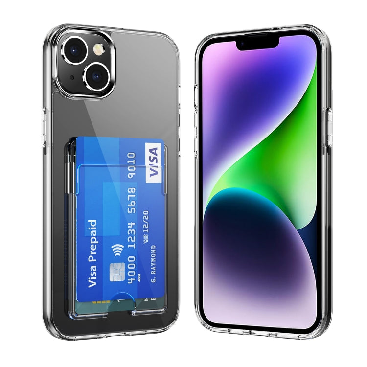 Crystal Clear Wallet Air Bag Phone Case, For iPhone 15 Pro Max, For iPhone 15 Pro, For iPhone 15 Plus, For iPhone 15, For iPhone 14 Plus, For iPhone 14, For iPhone 14 Pro, For iPhone 14 Pro Max, For iPhone 13 Pro Max, For iPhone 13 Pro, For iPhone 13...