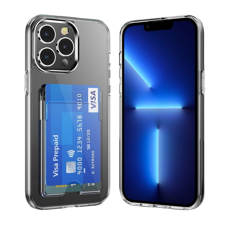 Crystal Clear Wallet Air Bag Phone Case, For iPhone 15 Pro Max, For iPhone 15 Pro, For iPhone 15 Plus, For iPhone 15, For iPhone 14 Plus, For iPhone 14, For iPhone 14 Pro, For iPhone 14 Pro Max, For iPhone 13 Pro Max, For iPhone 13 Pro, For iPhone 13...