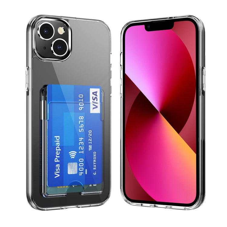 Crystal Clear Wallet Air Bag Phone Case, For iPhone 15 Pro Max, For iPhone 15 Pro, For iPhone 15 Plus, For iPhone 15, For iPhone 14 Plus, For iPhone 14, For iPhone 14 Pro, For iPhone 14 Pro Max, For iPhone 13 Pro Max, For iPhone 13 Pro, For iPhone 13...