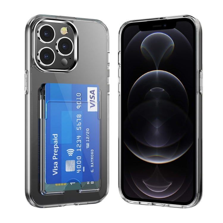 Crystal Clear Wallet Air Bag Phone Case, For iPhone 15 Pro Max, For iPhone 15 Pro, For iPhone 15 Plus, For iPhone 15, For iPhone 14 Plus, For iPhone 14, For iPhone 14 Pro, For iPhone 14 Pro Max, For iPhone 13 Pro Max, For iPhone 13 Pro, For iPhone 13...