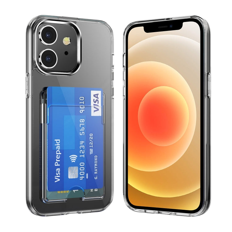 Crystal Clear Wallet Air Bag Phone Case, For iPhone 15 Pro Max, For iPhone 15 Pro, For iPhone 15 Plus, For iPhone 15, For iPhone 14 Plus, For iPhone 14, For iPhone 14 Pro, For iPhone 14 Pro Max, For iPhone 13 Pro Max, For iPhone 13 Pro, For iPhone 13...