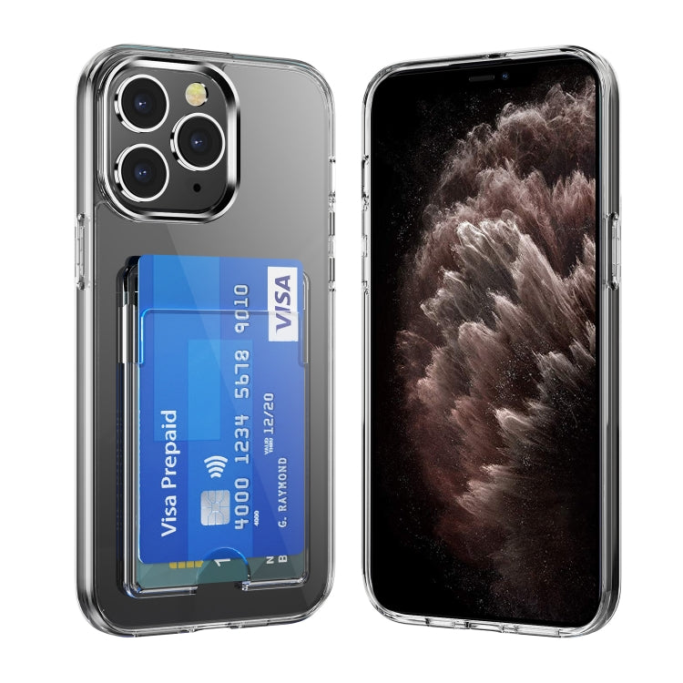 Crystal Clear Wallet Air Bag Phone Case, For iPhone 15 Pro Max, For iPhone 15 Pro, For iPhone 15 Plus, For iPhone 15, For iPhone 14 Plus, For iPhone 14, For iPhone 14 Pro, For iPhone 14 Pro Max, For iPhone 13 Pro Max, For iPhone 13 Pro, For iPhone 13...