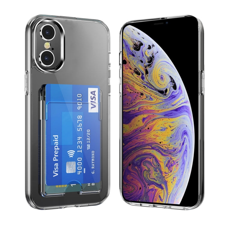 Crystal Clear Wallet Air Bag Phone Case, For iPhone 15 Pro Max, For iPhone 15 Pro, For iPhone 15 Plus, For iPhone 15, For iPhone 14 Plus, For iPhone 14, For iPhone 14 Pro, For iPhone 14 Pro Max, For iPhone 13 Pro Max, For iPhone 13 Pro, For iPhone 13...