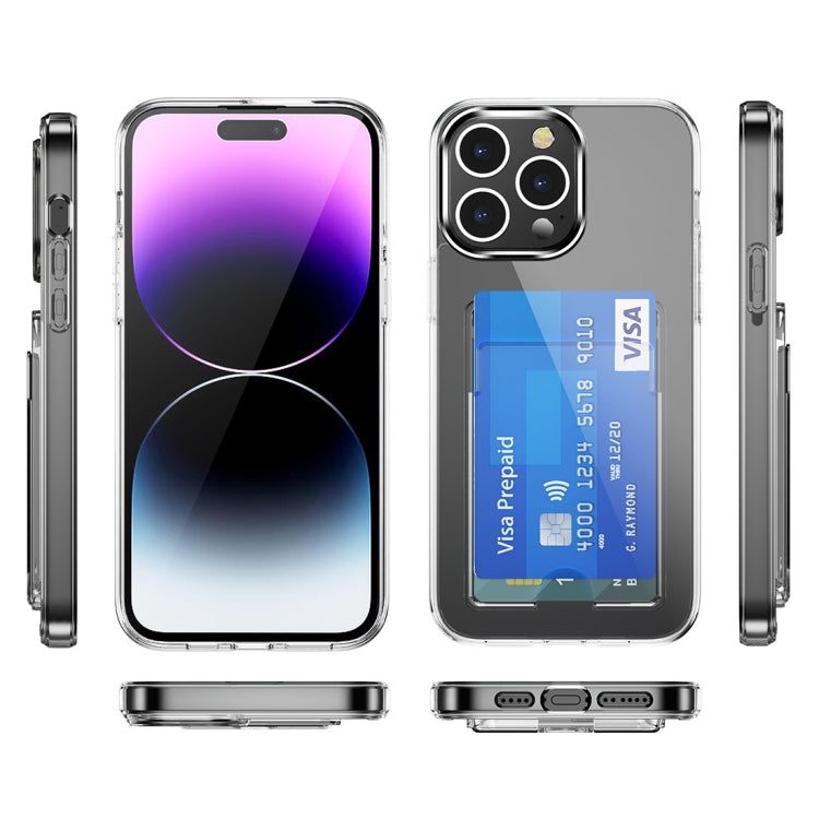 Crystal Clear Wallet Air Bag Phone Case, For iPhone 15 Pro Max, For iPhone 15 Pro, For iPhone 15 Plus, For iPhone 15, For iPhone 14 Plus, For iPhone 14, For iPhone 14 Pro, For iPhone 14 Pro Max, For iPhone 13 Pro Max, For iPhone 13 Pro, For iPhone 13...