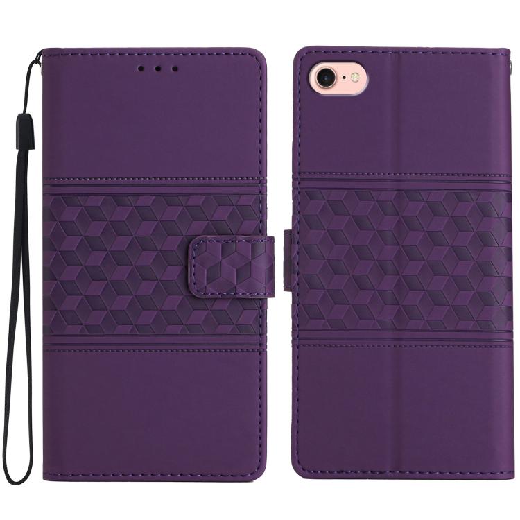 Diamond Embossed Skin Feel Leather Phone Case, For iPhone 17 Pro Max, For iPhone 17 Pro, For iPhone 17, For iPhone Air