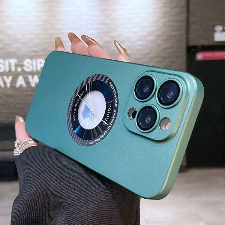 Electroplating Oil Injection Magsafe Magnetic PC Phone Case, For iPhone 12 Pro, For iPhone 11 Pro Max, For iPhone 11