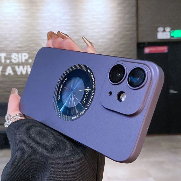 Electroplating Oil Injection Magsafe Magnetic PC Phone Case, For iPhone 12 Pro, For iPhone 11 Pro Max, For iPhone 11