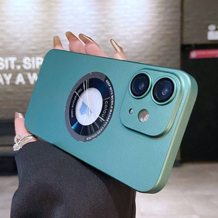 Electroplating Oil Injection Magsafe Magnetic PC Phone Case, For iPhone 12 Pro, For iPhone 11 Pro Max, For iPhone 11