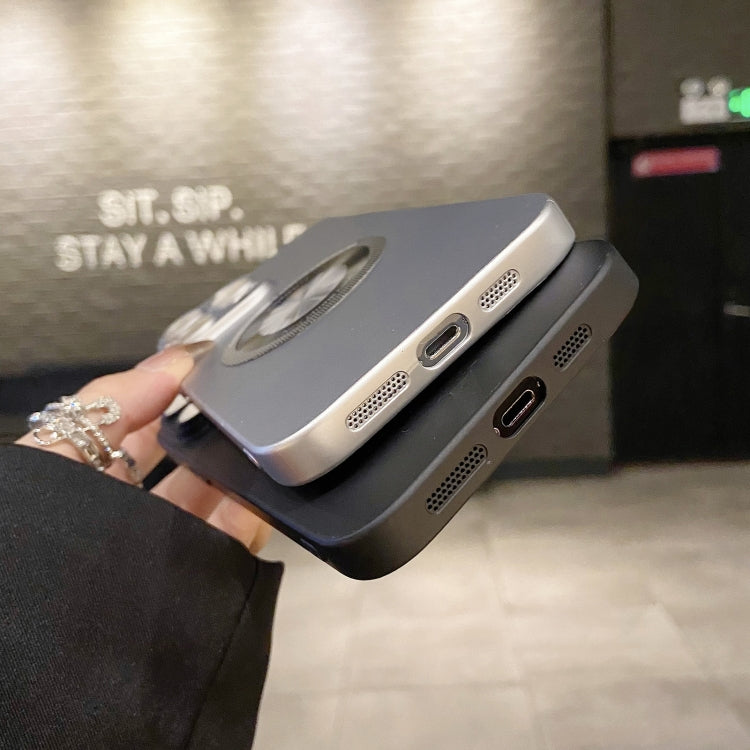 Electroplating Oil Injection Magsafe Magnetic PC Phone Case, For iPhone 14 Pro Max, For iPhone 13 Pro Max, For iPhone 13 Pro