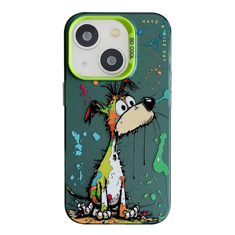 Animal Pattern Oil Painting Series PC + TPU Phone Case, For iPhone 12 Pro Max