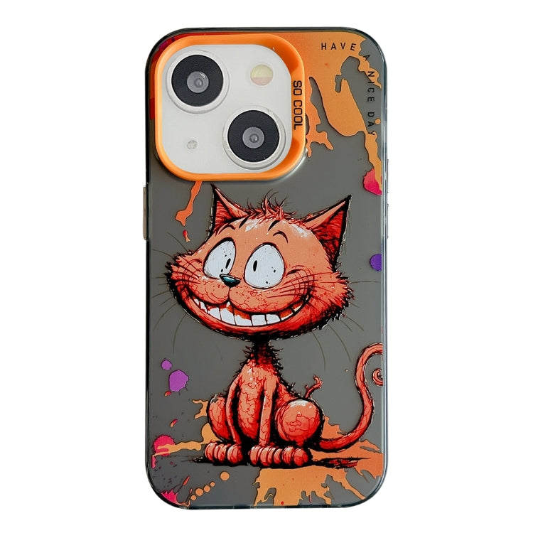 Animal Pattern Oil Painting Series PC + TPU Phone Case, For iPhone 12 Pro Max