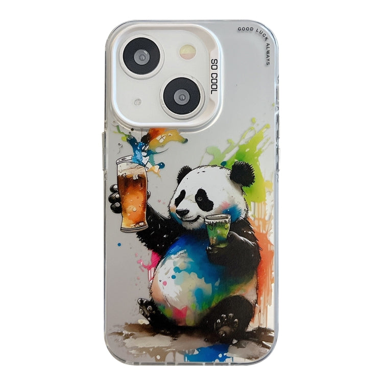 Animal Pattern Oil Painting Series PC + TPU Phone Case, For iPhone 12 Pro Max