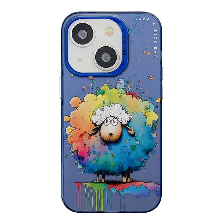 Animal Pattern Oil Painting Series PC + TPU Phone Case, For iPhone 12 Pro Max