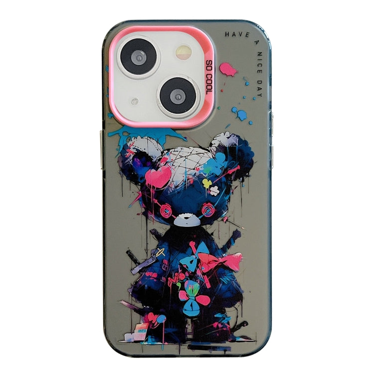 Animal Pattern Oil Painting Series PC + TPU Phone Case, For iPhone 12 Pro Max