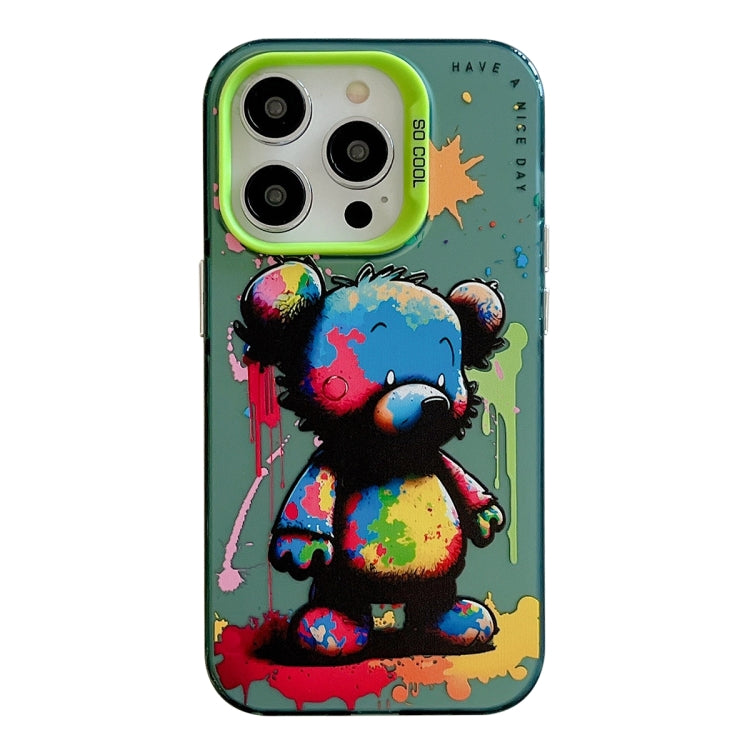 Animal Pattern Oil Painting Series PC + TPU Phone Case, For iPhone 12