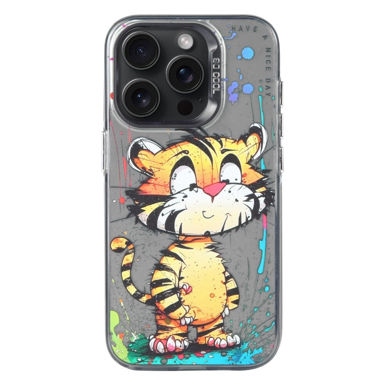 Animal Pattern Oil Painting Series PC + TPU Phone Case, For iPhone 12