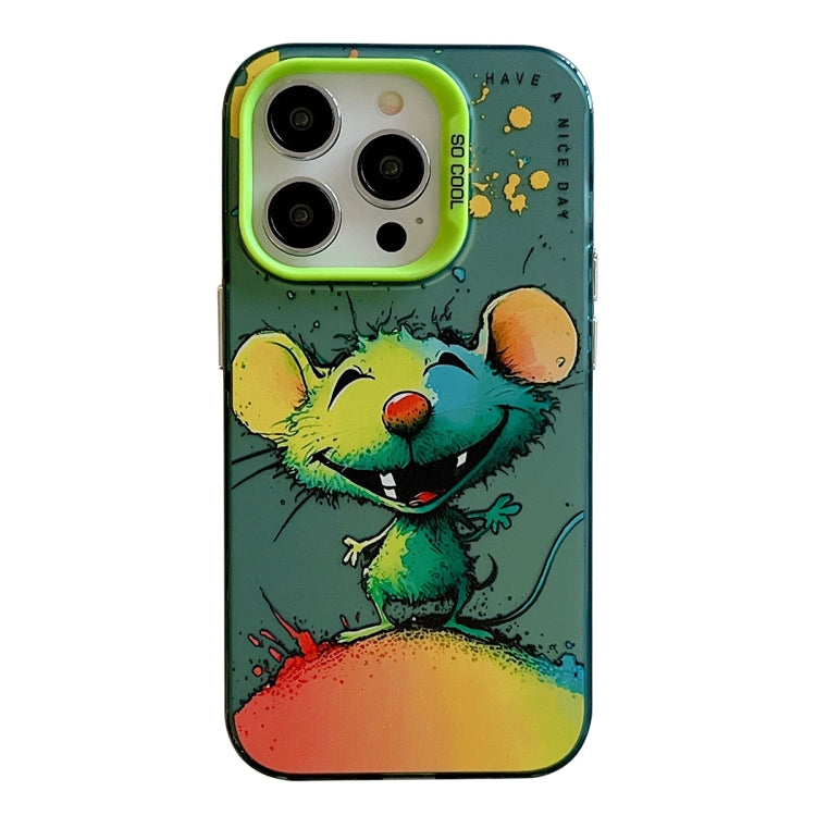 Animal Pattern Oil Painting Series PC + TPU Phone Case, For iPhone 12