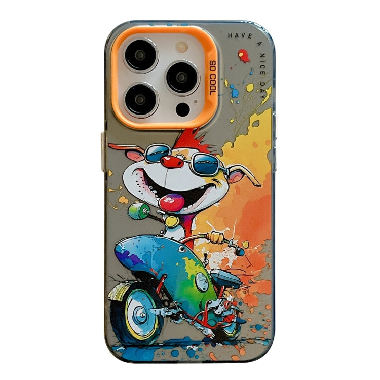 Animal Pattern Oil Painting Series PC + TPU Phone Case, For iPhone 12