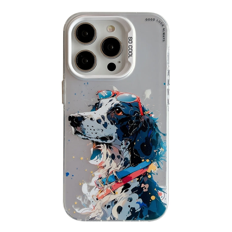 Animal Pattern Oil Painting Series PC + TPU Phone Case, For iPhone 13