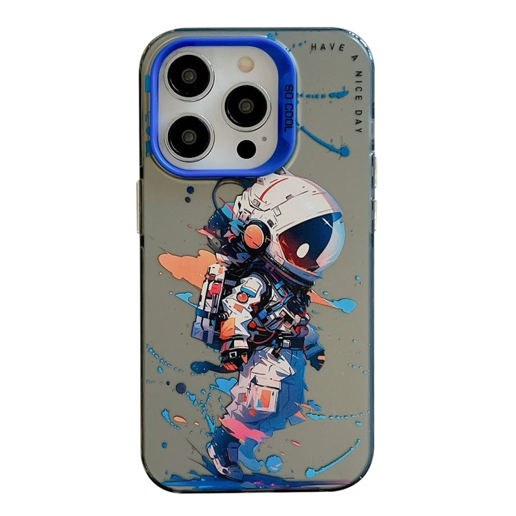 Animal Pattern Oil Painting Series PC + TPU Phone Case, For iPhone 15 Plus