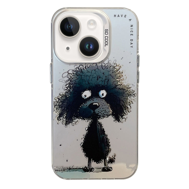 Animal Pattern Oil Painting Series PC + TPU Phone Case, For iPhone 13 Pro