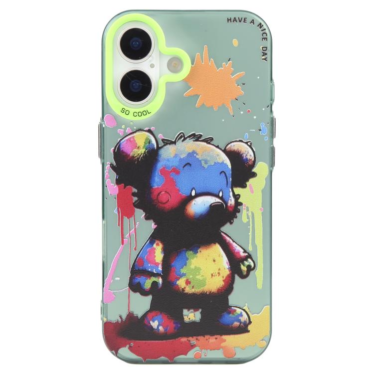 Animal Pattern Oil Painting Series PC + TPU Phone Case, For iPhone Air