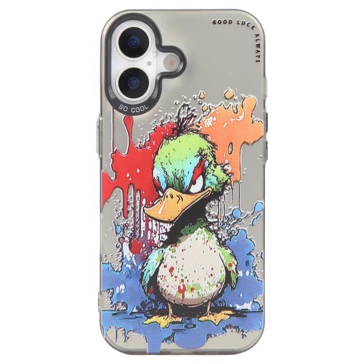 Animal Pattern Oil Painting Series PC + TPU Phone Case, For iPhone Air